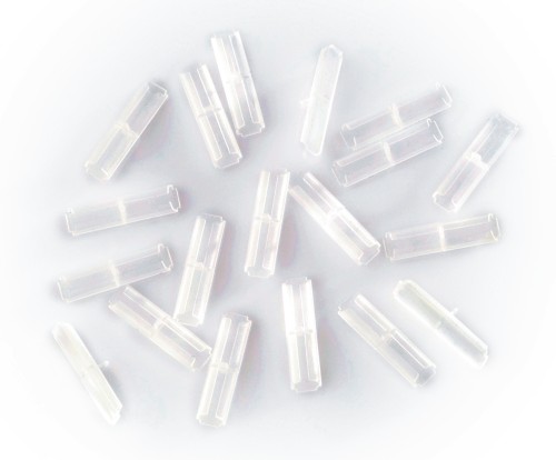 H0 lote/pack de 2 plasticas eclisas aislantes Atlas ATL55 - Nuevo