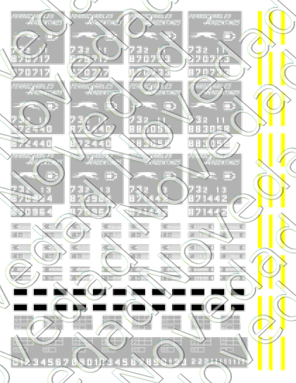 H0 Calcos Gold Ferrocarriles Argentinos cargas vagones claro n2 OR2557GLD - Nuevo